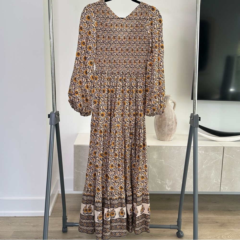 🛑SOLD🛑Christy Dawn The Aimee Dress in Golden Sunflower  Size XS/S - Picture 9 of 16